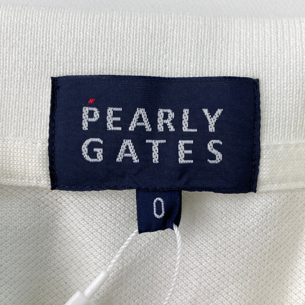 【1円】PEARLY GATES パーリーゲイツ 半袖ポロシャツ ホワイト系 0 [240001915277] レディースの画像5