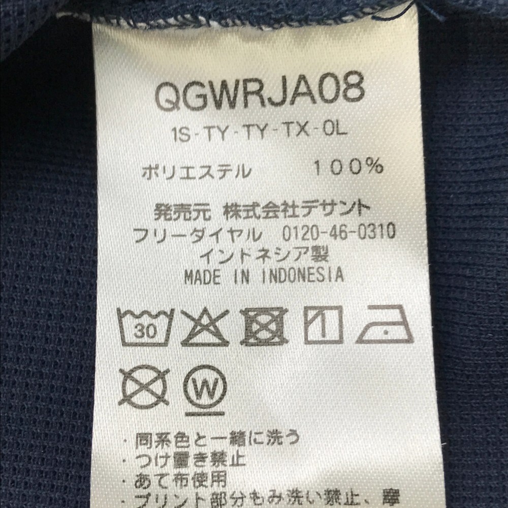 【1円】LECOQ GOLF ルコックゴルフ 2021年モデル 半袖ポロシャツ ネイビー系 M [240001960117] レディース_画像7