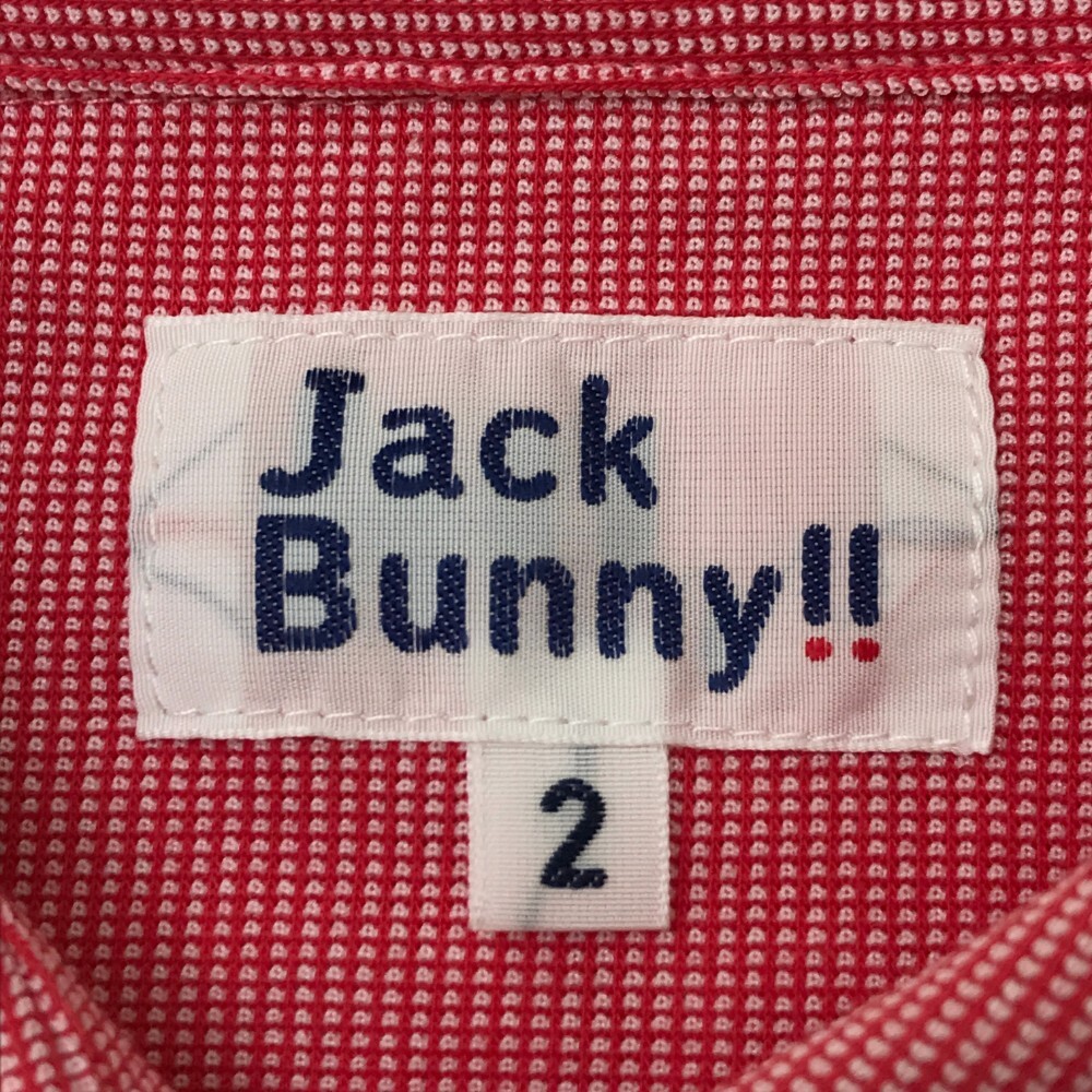 【1円】【美品】JACK BUNNY ジャックバニー 半袖ポロシャツ レッド系 2 [240001985563] レディースの画像5