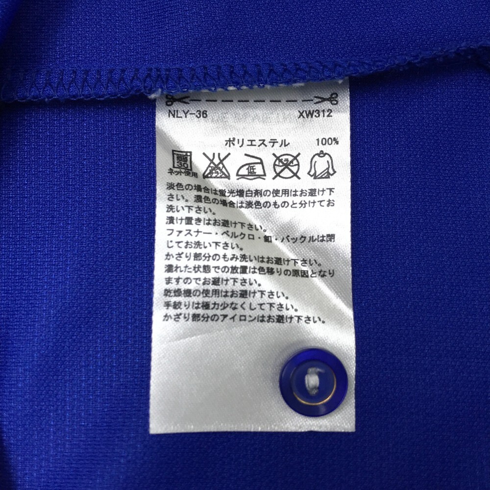 【1円】ADIDAS GOLF アディダスゴルフ 半袖ポロシャツ ブルー系 M [240001986730] レディースの画像6