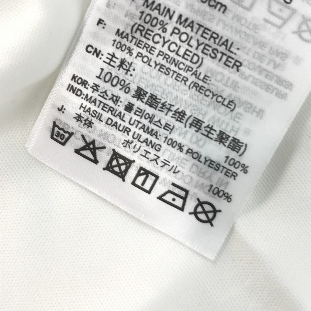【1円】【新品】ADIDAS GOLF アディダスゴルフ 2021年モデル 半袖ポロシャツ 総柄 ホワイト系 S [240101101201] メンズの画像6