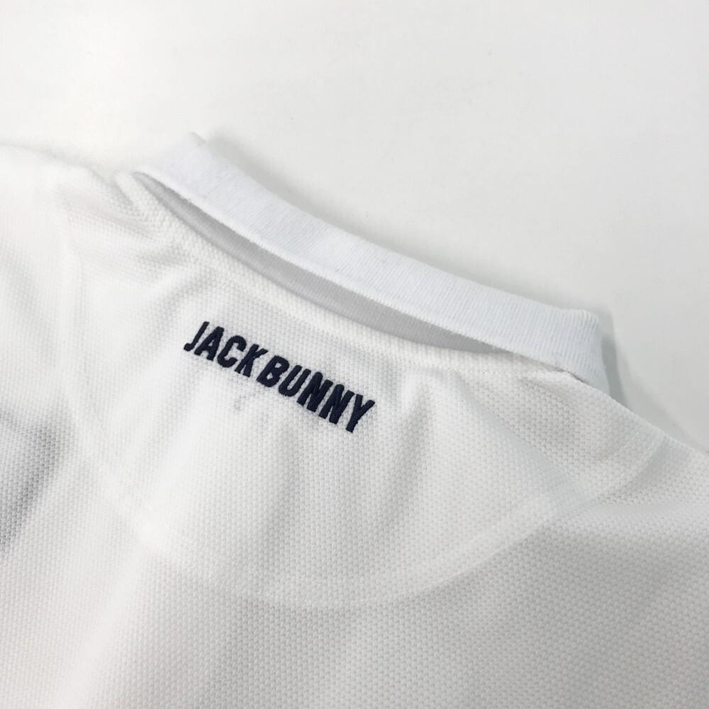 【1円】JACK BUNNY ジャックバニー 半袖ポロシャツ ホワイト系 1 [240101103472] レディース_画像4