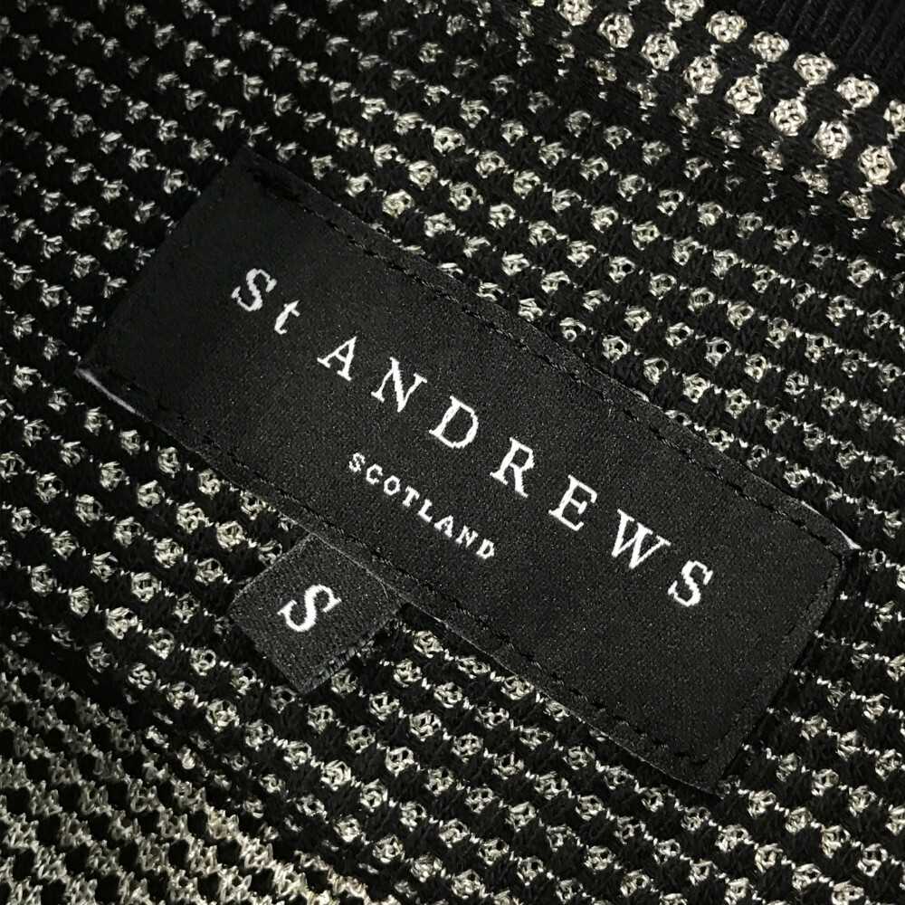 【1円】ST ANDREWS セントアンドリュース 半袖ポロシャツ ブラック系 S [240101123930] レディースの画像4