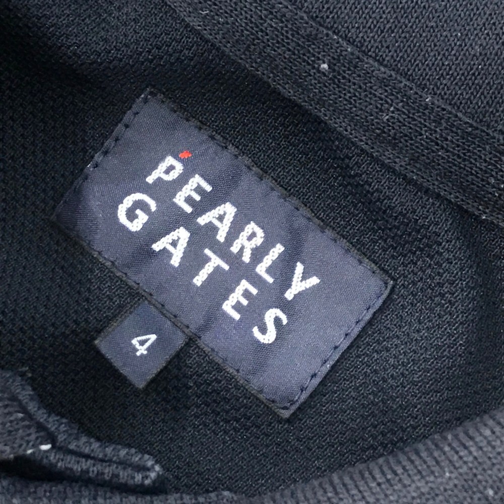 【1円】PEARLY GATES パーリーゲイツ 半袖ポロシャツ ワッペン ネイビー系 4 [240101133146] メンズの画像4