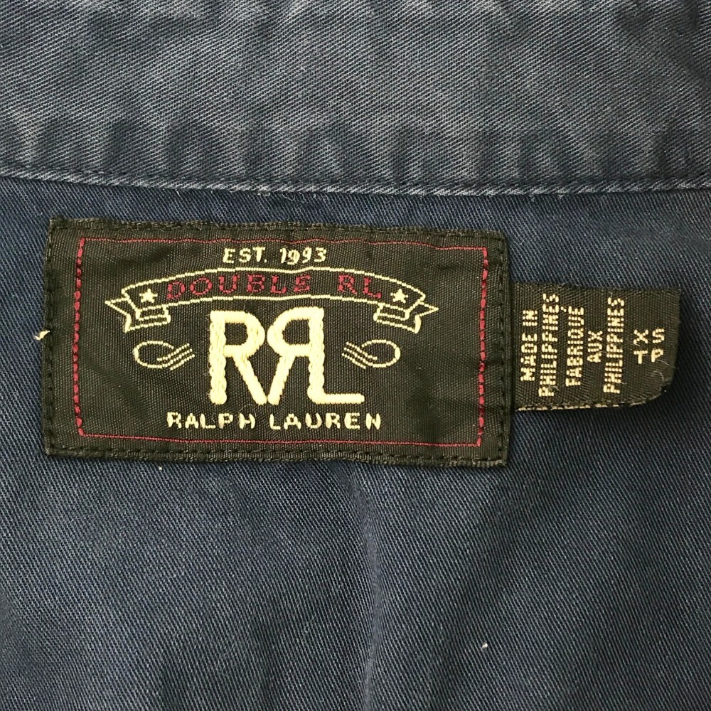 RRL ダブルアールエル 長袖シャツ ネイビー系 XS [240001622750] メンズ_画像4