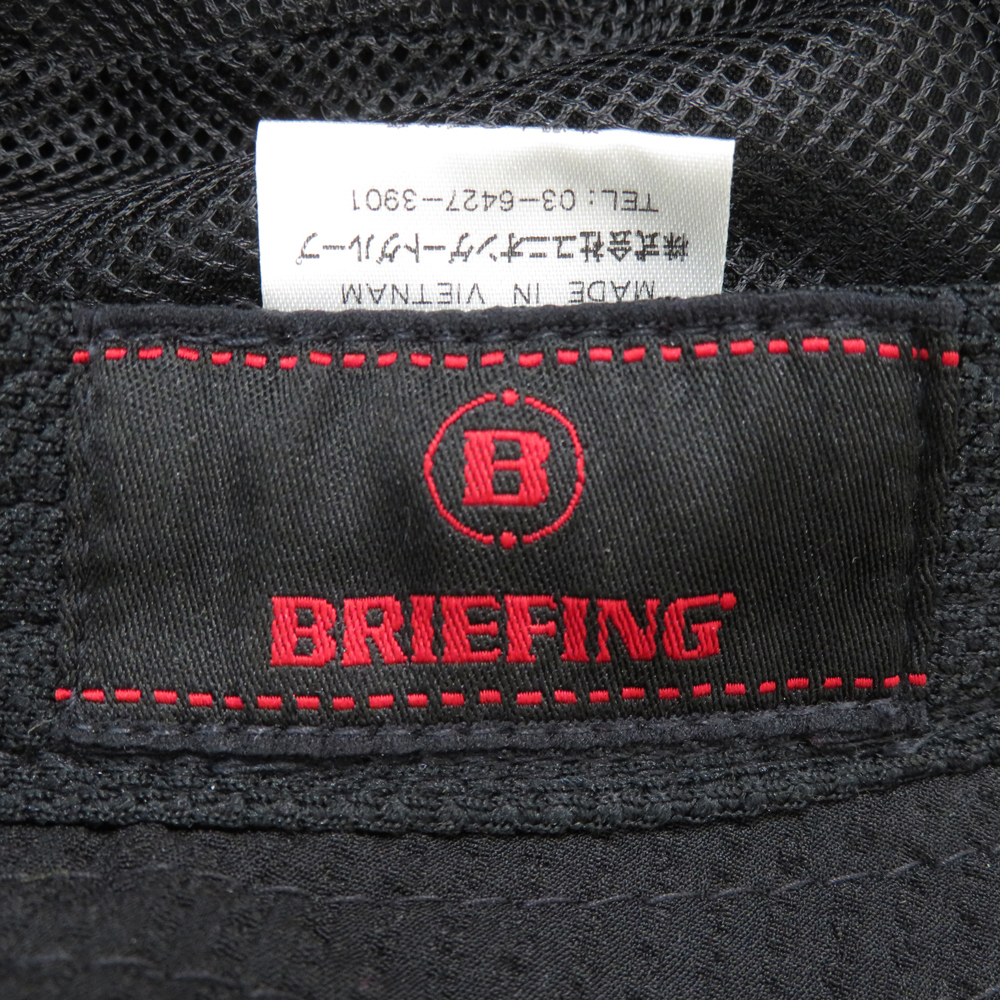 BRIEFING GOLF Briefing 2022 year bucket hat black group M [240101075443] Golf wear 