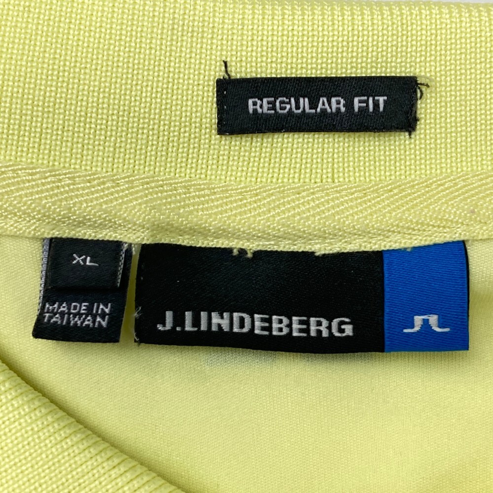 J.LINDEBERG J Lindberg рубашка-поло с коротким рукавом оттенок желтого XL [240101174425] Golf одежда мужской 