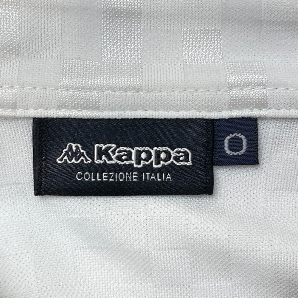KAPPA GOLF カッパゴルフ 半袖ポロシャツ 総柄 ホワイト系 O [240101178970] ゴルフウェア メンズ_画像3