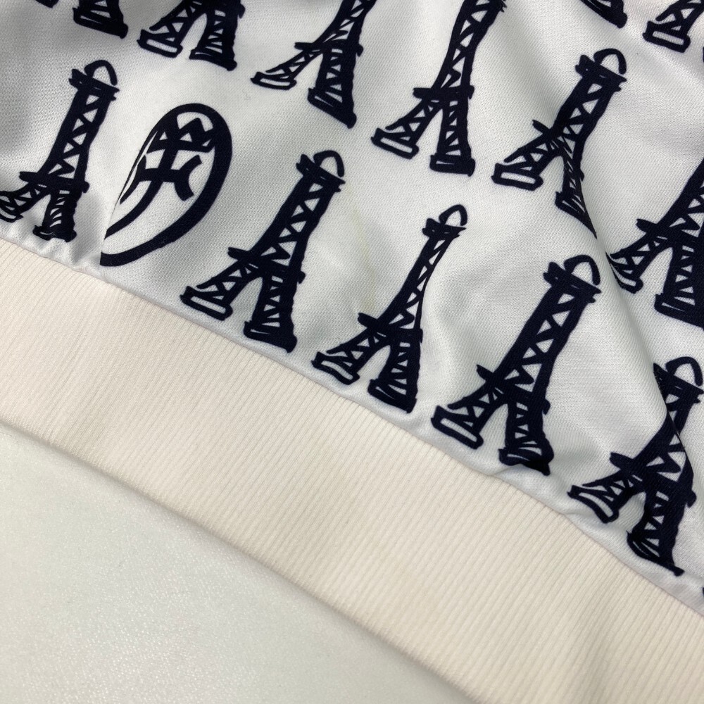 CASTELBAJAC Castelbajac тренировочный футболка общий рисунок оттенок белого 42 [240101177419] Golf одежда женский 