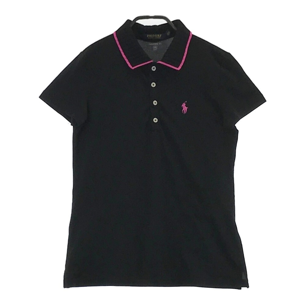 POLO GOLF ポロゴルフ 半袖ポロシャツ ブラック系 XS [240101175229] ゴルフウェア レディース_画像1