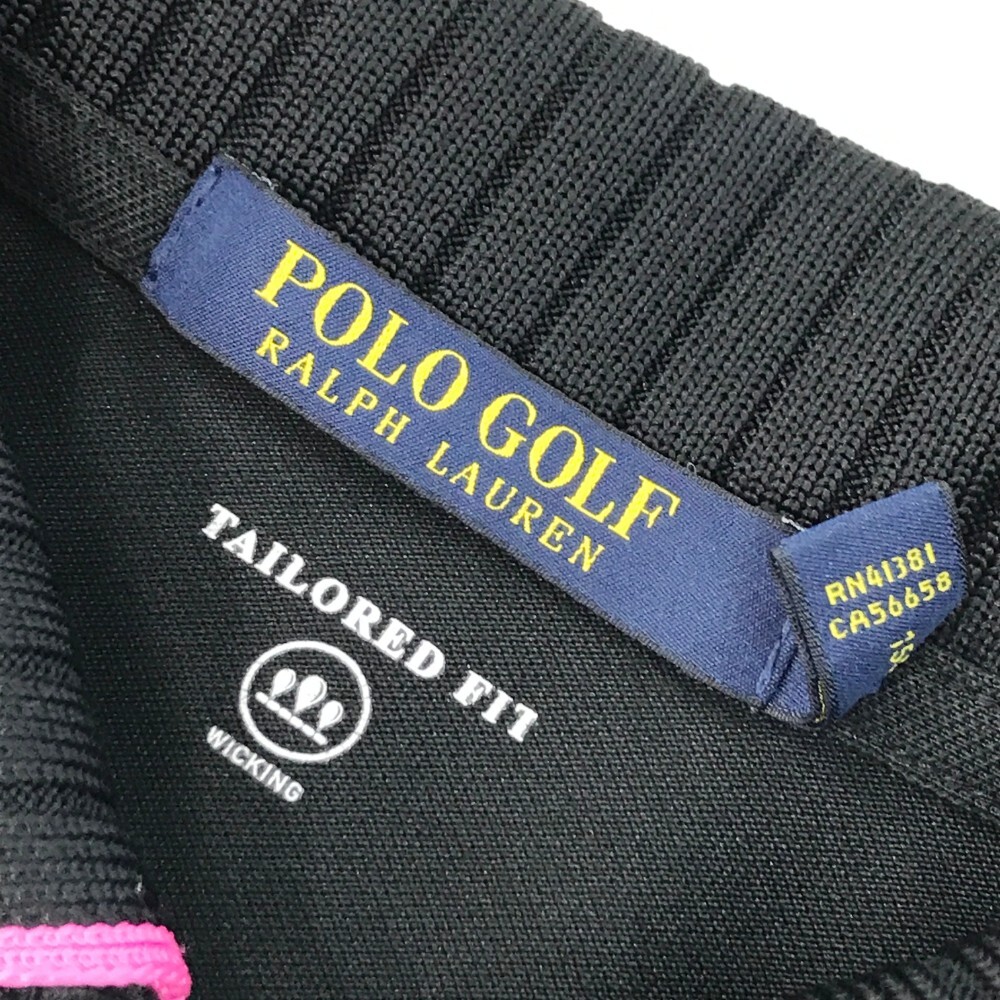 POLO GOLF ポロゴルフ 半袖ポロシャツ ブラック系 XS [240101175229] ゴルフウェア レディース_画像4