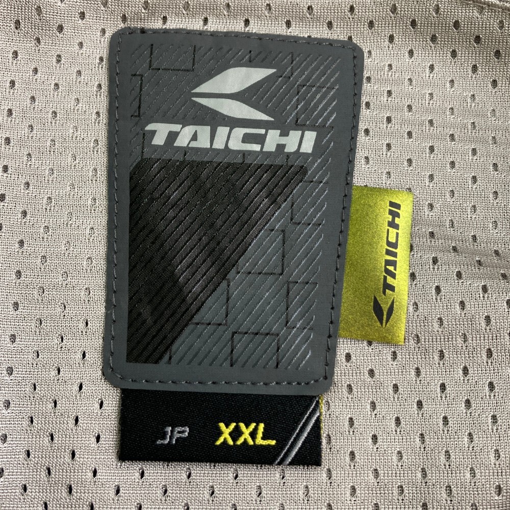 RS TAICHI アールエスタイチ RSJ307 エアーパーカー ジャケット 総柄 グレー系 XXL [240101172621] バイクウェア メンズ_画像6