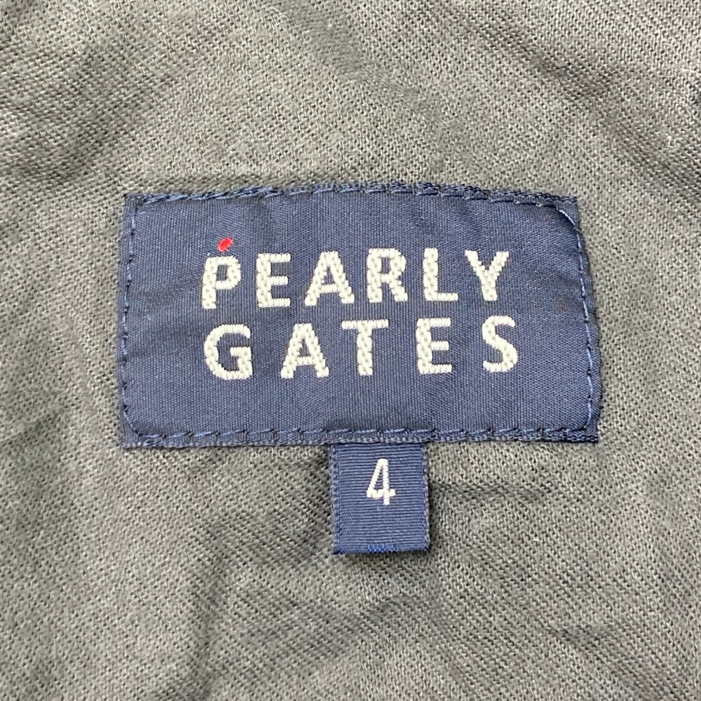 PEARLY GATES パーリーゲイツ クロップドパンツ ブラック系 4 [240101179989] ゴルフウェア メンズ_画像3