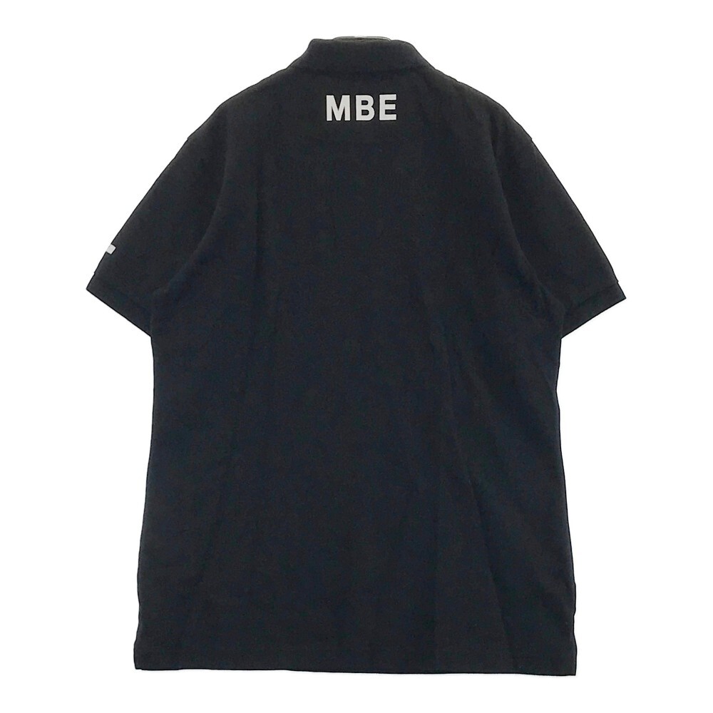 MASTER BUNNY EDITION マスターバニーエディション 10周年 半袖ポロシャツ ブラック系 7 [240101182518] ゴルフウェア メンズの画像2