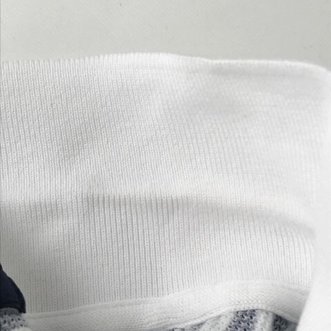 【1円】PEARLY GATES パーリーゲイツ 2021年モデル 半袖ポロシャツ ロゴ ウェーブ柄 ネイビー系 0 [240101012987] レディースの画像6