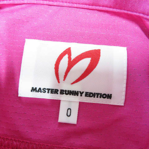 MASTER BUNNY EDITION マスターバニーエディション 2020年モデル 半袖ポロシャツ ピンク系 0 [240001426724] ゴルフウェア レディース_画像6
