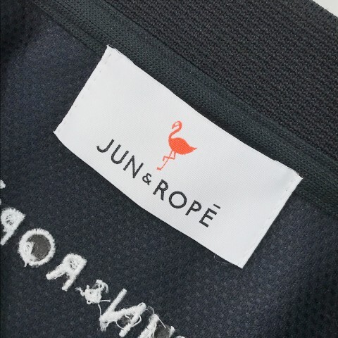 【1円】JUN&ROPE ジュン アンド ロペ 半袖ポロシャツ ブラック系 M [240101052393] レディースの画像5