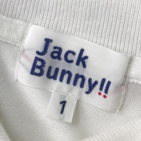 【1円】JACK BUNNY ジャックバニー 半袖ポロシャツ ホワイト系 1 [240101054639] レディース_画像5