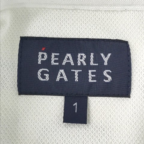 【1円】PEARLY GATES パーリーゲイツ 055-8260602 半袖ポロシャツ ホワイト系 1 [240101059314] レディースの画像5
