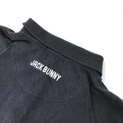 【1円】JACK BUNNY ジャックバニー 半袖ポロシャツ ブラック系 2 [240101076233] レディースの画像4