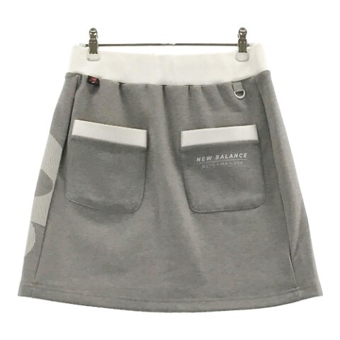 [1 jpy ]NEW BALANCE GOLF New balance Golf sweat skirt gray series 1 [240001978800] lady's 