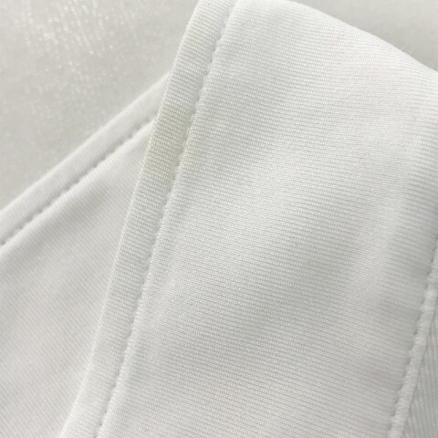 【1円】LANVIN SPORT ランバン スポール ハーフジップ 半袖Tシャツ ホワイト系 38 [240001875767] レディースの画像6