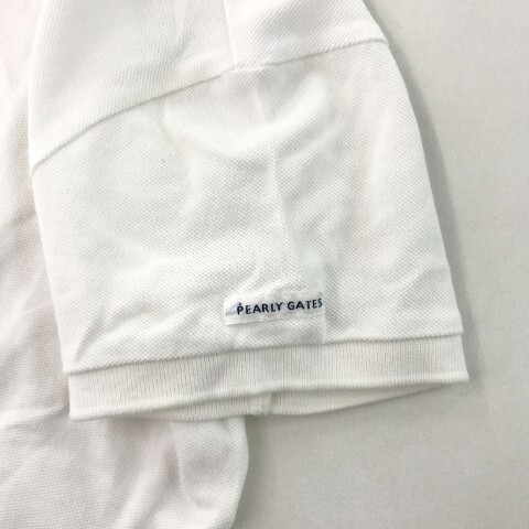 【1円】JACK BUNNY ジャックバニー 半袖ポロシャツ ワッペン ホワイト系 2 [240001876160] レディースの画像4