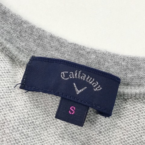 【1円】CALLAWAY キャロウェイ 2022年モデル 半袖Tシャツ ハート グレー系 S [240101055590] レディースの画像5