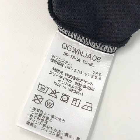 【1円】LE COQ GOLF ルコックゴルフ 半袖ポロシャツ 刺繍 ブラック系 M [240101068287] レディースの画像6