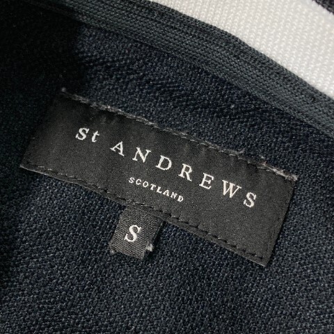 【1円】ST ANDREWS セントアンドリュース 2021年モデル 半袖ポロシャツ ブラック系 S [240101068900] レディースの画像5