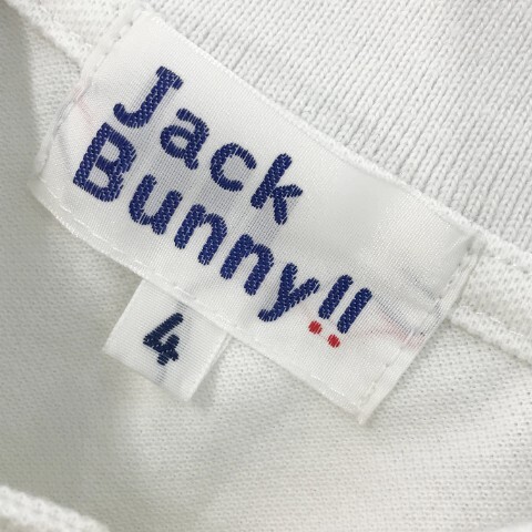 【1円】JACK BUNNY ジャックバニー ×ドラえもん 半袖ポロシャツ 総柄 ホワイト系 4 [240101095246] メンズの画像5