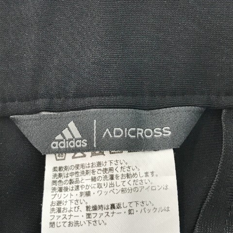 ADIDAS GOLF アディダスゴルフ ADICROSS ロングパンツ ブラック系 M [240001981054] ゴルフウェア メンズ_画像7