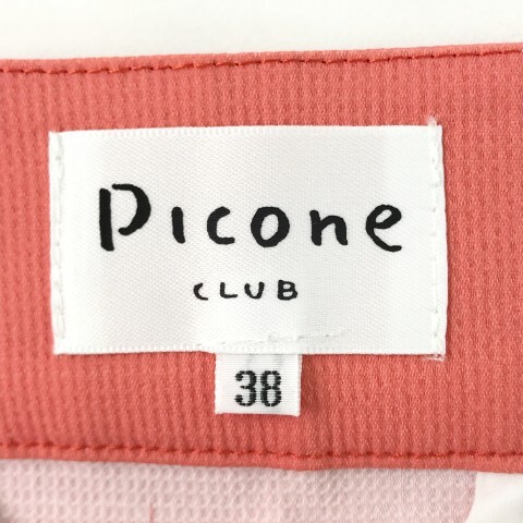 PICONE CLUB　ピッコーネクラブ スカート ボーダー柄 ピンク系 38 [240101033233] ゴルフウェア レディース_画像6