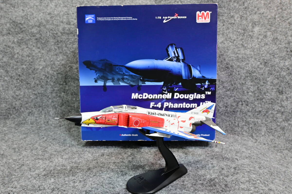 【中古】HM ホビーマスター 1/72 マクドネル ダグラス F-4EJ改 ファントム2 "302sq F-4 final Year 2019"(white) ［HA19011］の画像1