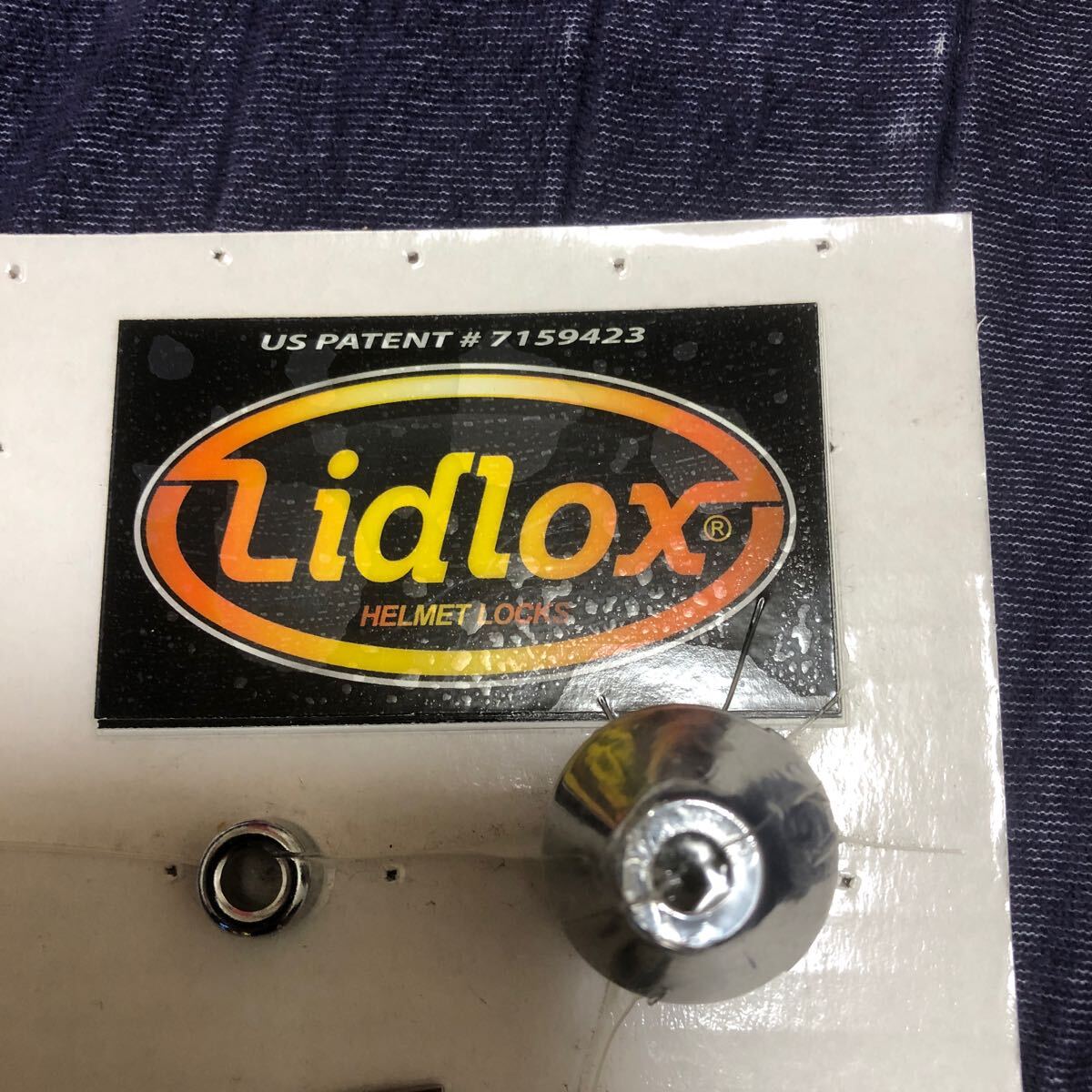 ハーレーダビッドソンLIDLOX■スマートヘルメットロック リッドロックス クロームハーレー用 [Lid-2001-C]新品未使用品の画像2