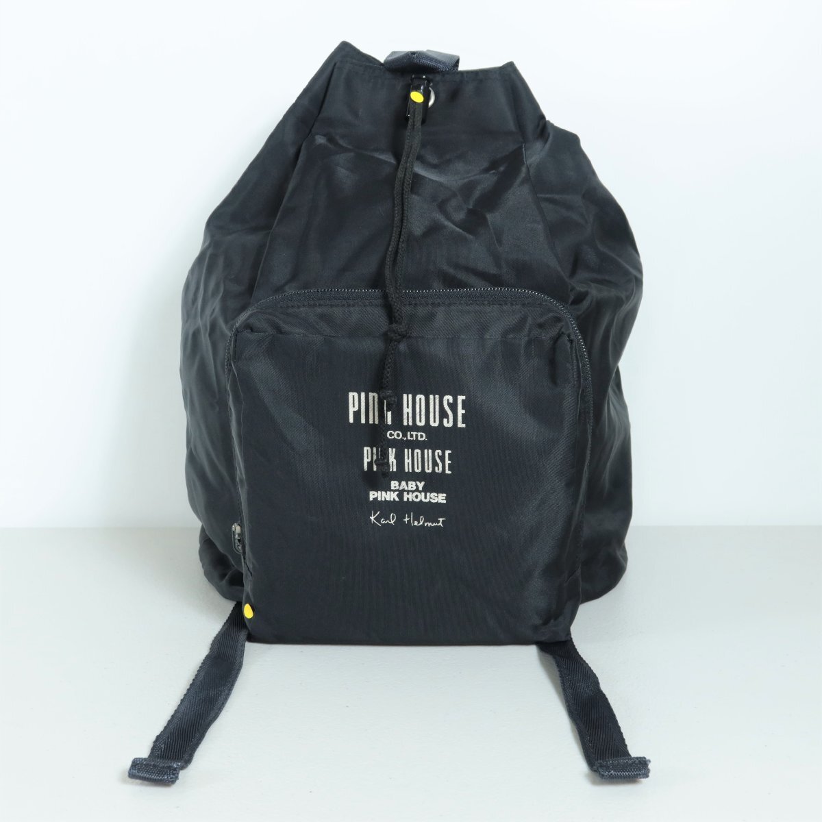  Pink House * рюкзак сумка упаковка складной переносной чёрный серия *k2571