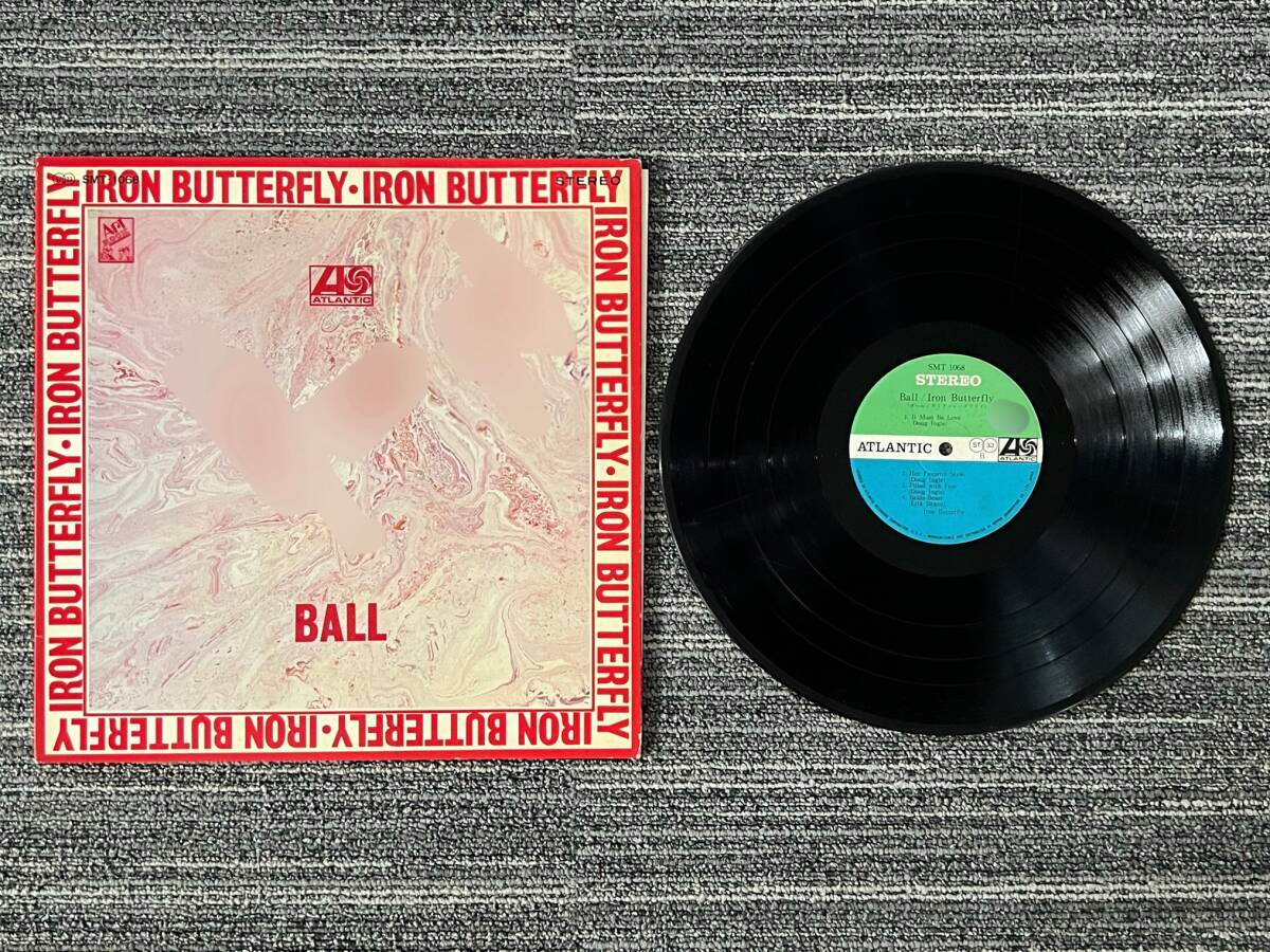 0016-0312 1円出品 レコード LP アトランティック ATLANTIC アイアン バタフライ Iron Butterfly ボール Ball SMT-1068 帯 付きの画像2