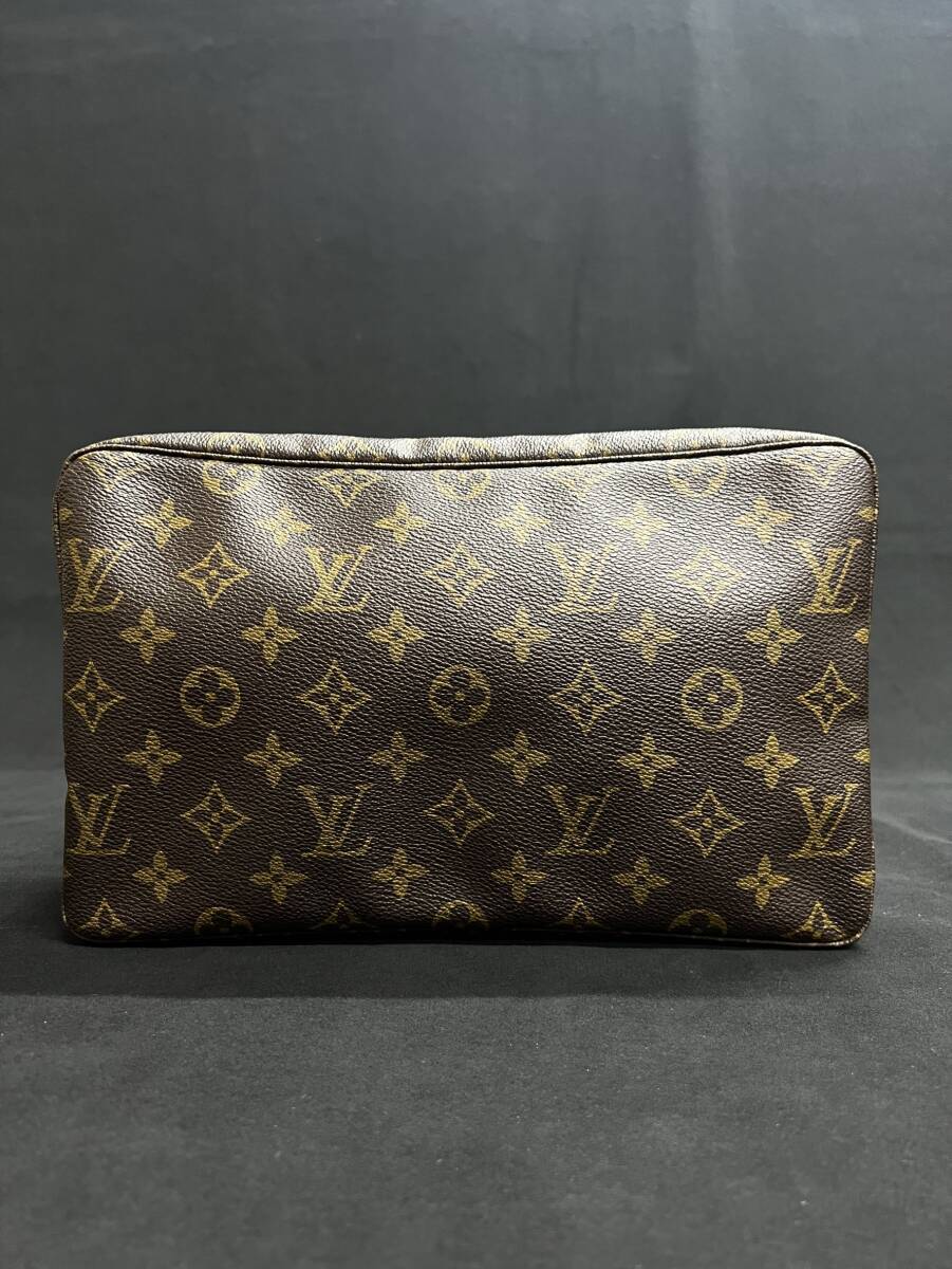 0001-0312 1円出品 Louis Vuitton ルイヴィトン モノグラム バッグ セカンド クラッチ ポーチ トゥルーストワレット 28 M47522/881TH_画像1