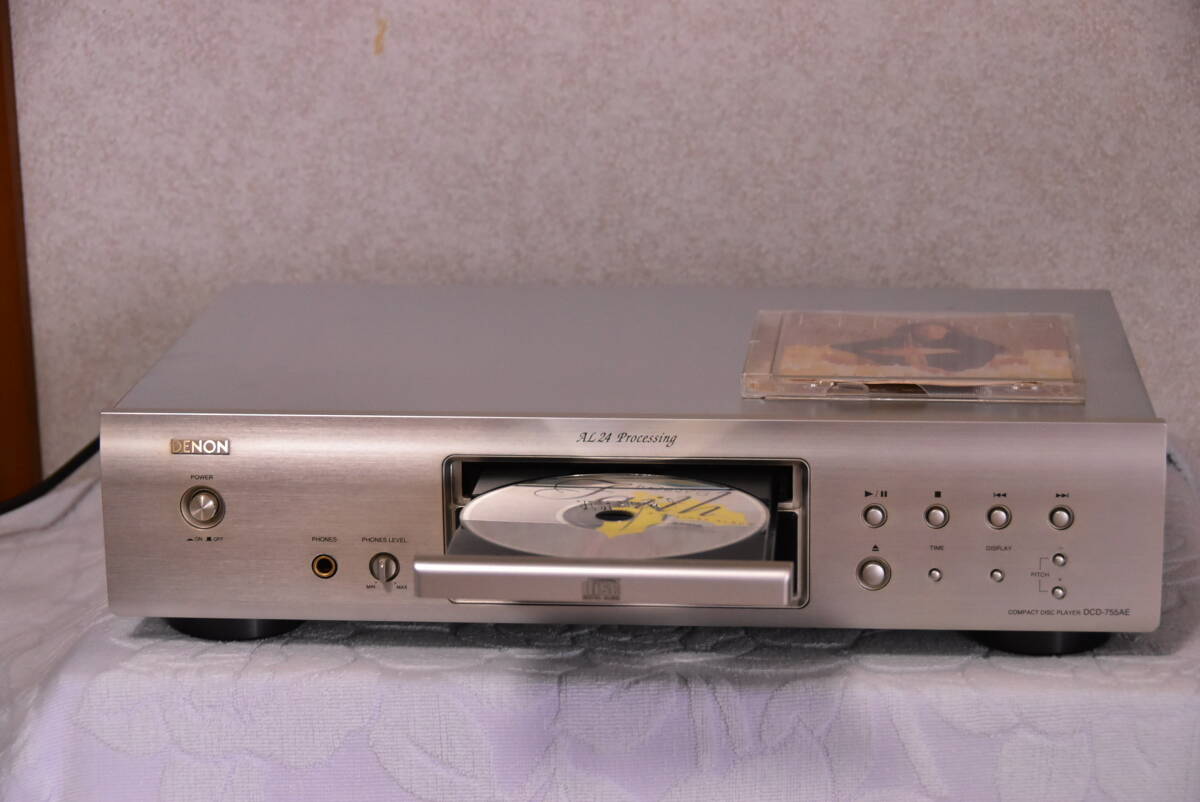 ☆DENON DCD-755AE CDプレイヤーメンテ修理済動作良好 ☆の画像2