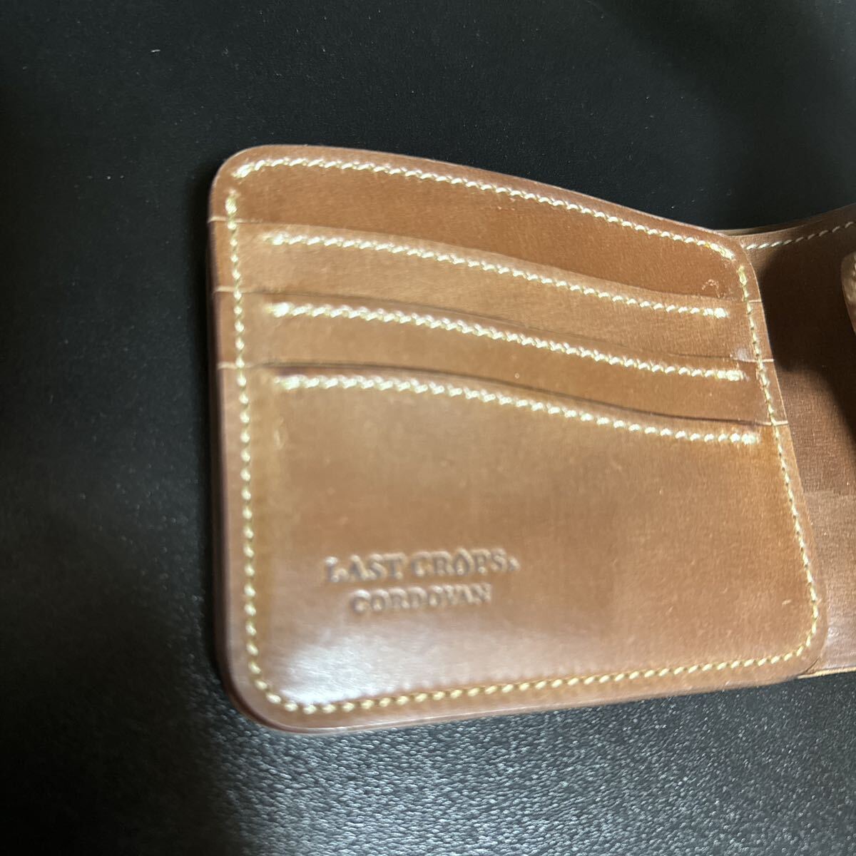 ラストクロップス ROUGH-OUT SERIES LC FLICKER I Horween Full-Cordovan ナチュラルの画像3