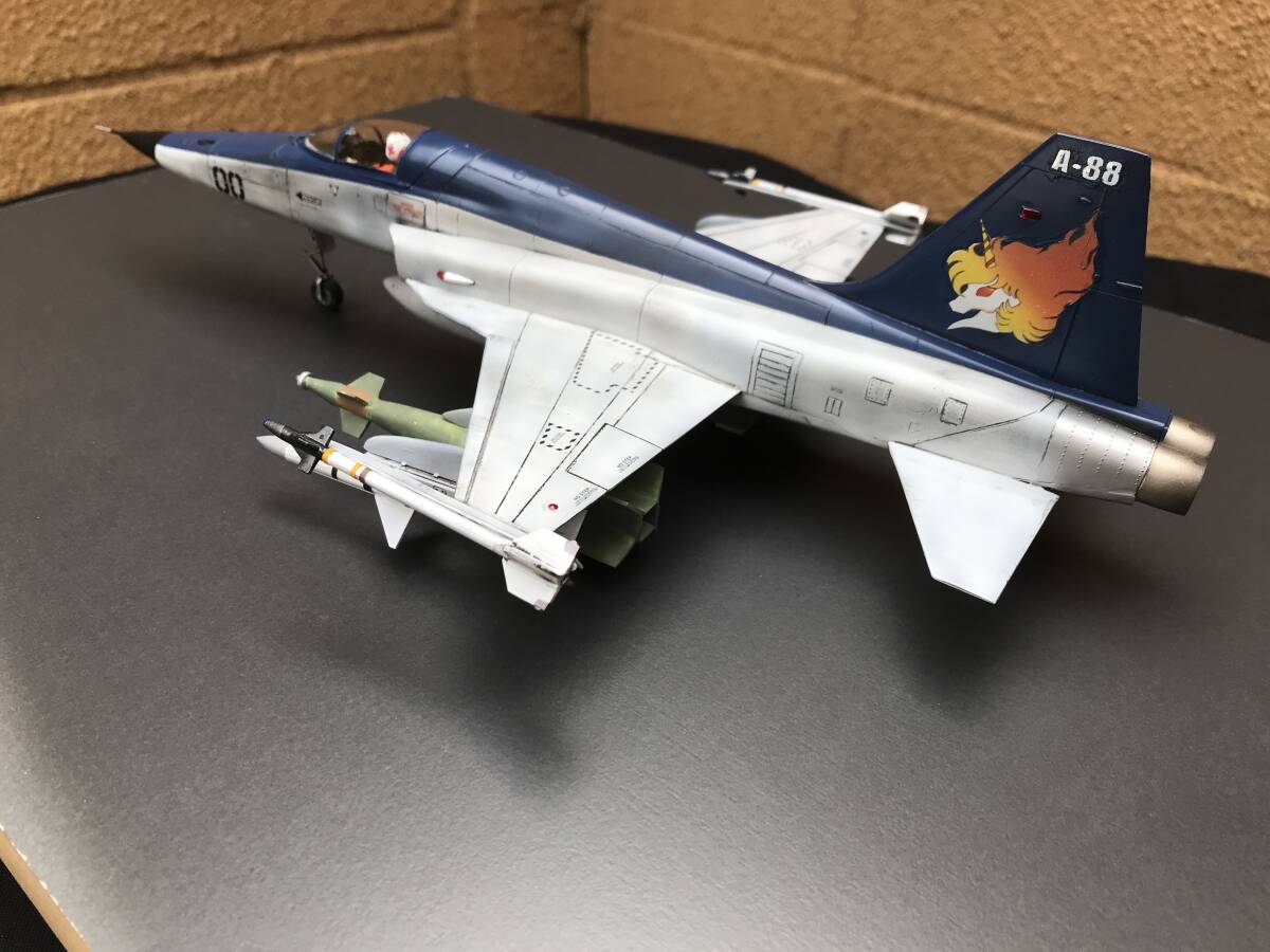 1/48 「エリア88」F-5EタイガーII / 風間 真【完成品】_画像3