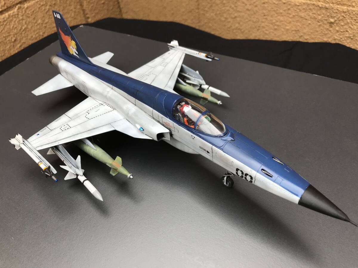 1/48 「エリア88」F-5EタイガーII / 風間 真【完成品】_画像7