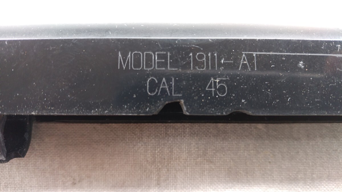 MGC製モデルガン スプリングフィールドアーモリーＭ1911 スライド ABS製 HW製 未発火 中古 ジャンク扱いの画像8