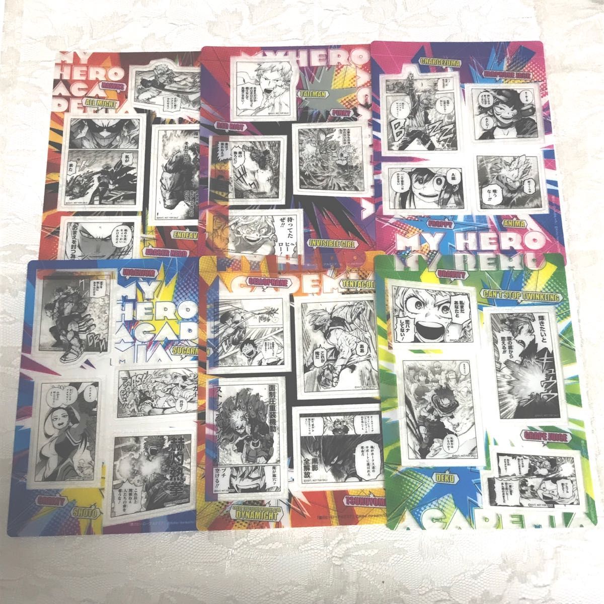 僕のヒーローアカデミア 40巻 特典 全6種 コンプリートセット 名 僕のヒーローアカデミア 40巻 特典 全6種 コンプリートセット 名