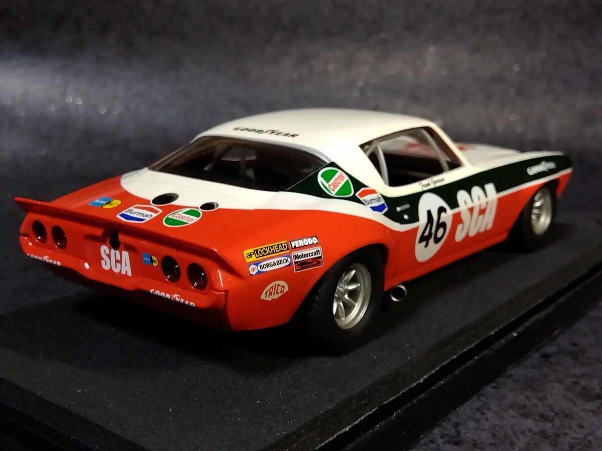 スロットカー 1/32 スケーレックストリック シボレーカマロ Z28 1973年 イギリスツーリングカー選手権チャンピオン ＊未走行品の画像2