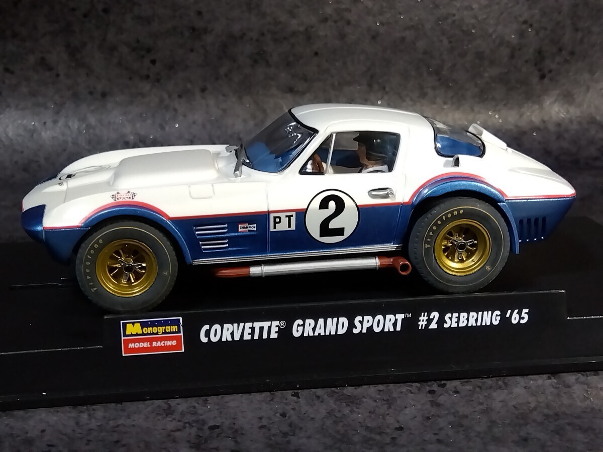  слот машина 1/32 монограмма Chevrolet Corvette gran sports 1965 год Sebring 12 час . пробег машина specification 