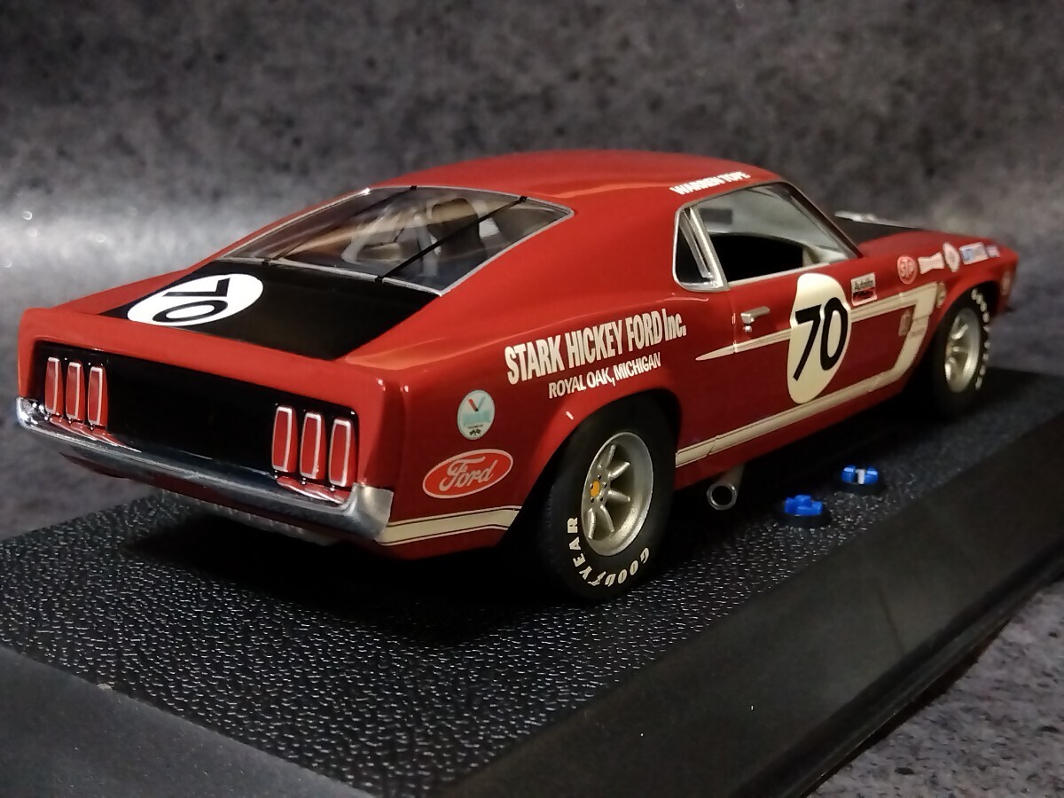 スロットカー 1/32 スケーレックストリック フォード マスタング ボス 302 1969年 トランザムシリーズ 参戦車仕様 (未走行品)の画像2