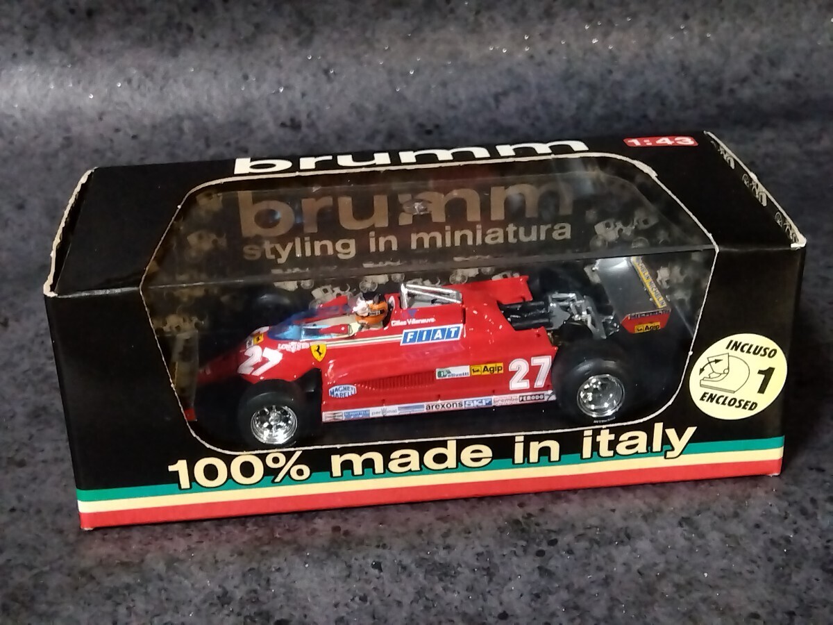  Blum 1/43 1981 year Ferrari 126CK/ Jill * vi ru new b