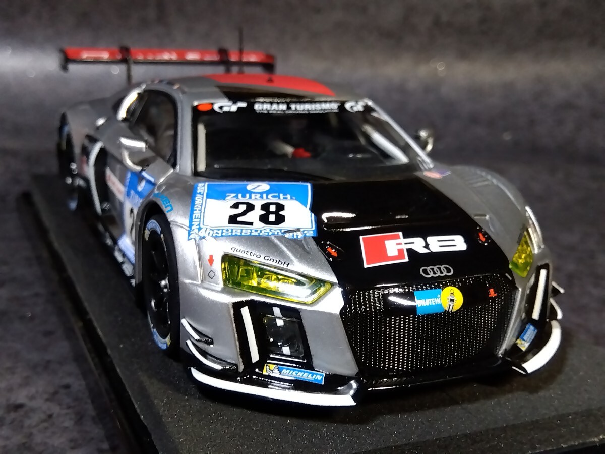 スロットカー 1/32 カレラ アウディ R8 LMS GT3 2015年 ニュルブルクリンク 24時間優勝車仕様 (未走行品)_画像5