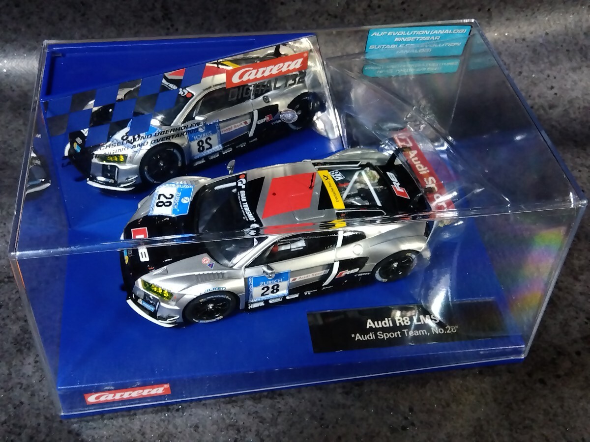 スロットカー 1/32 カレラ アウディ R8 LMS GT3 2015年 ニュルブルクリンク 24時間優勝車仕様 (未走行品)の画像9